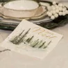 20 Serv. Cocktail "Joyeux Noël" Snowy Bl
