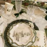 8 Assiettes "Joyeux Noël" Snowy Bliss Ca