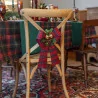 Nœud Tartan Rouge Vert & Or 26x41cm | Déco Noël Authentique Nœud Tartan Rouge Vert & Or 26x41cm | Déco Noël Authentique