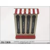 PORTE CAPSULES CAFÉ "BISTROT" EN BOIS MDF 21X8.5X27.5cm