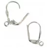 4 CROCHES D'OREILLE OU DORMEUSES ARGEN