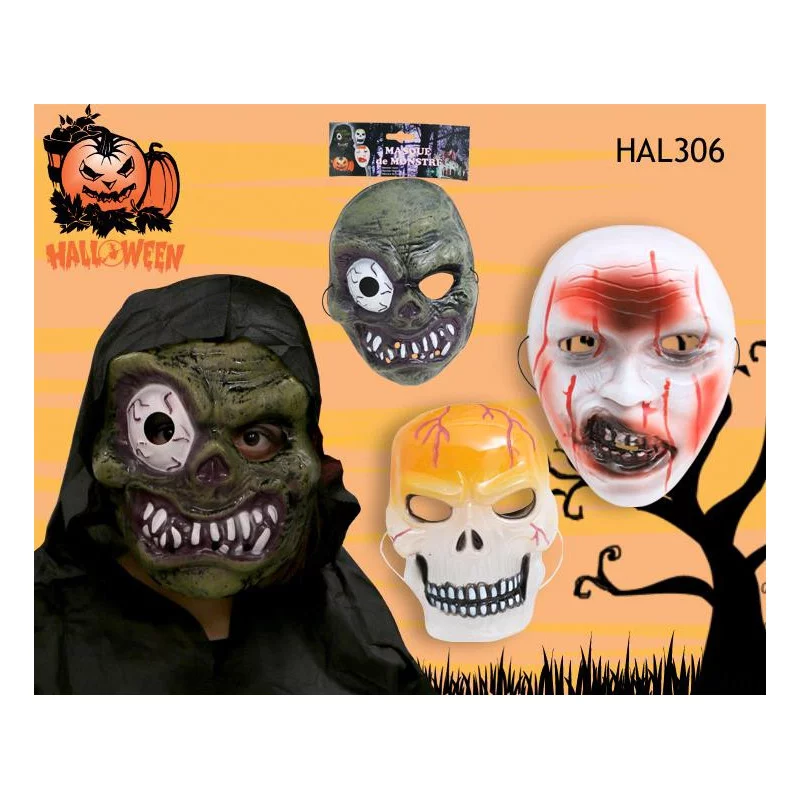MASQUE PLASTIQUE MONSTRE