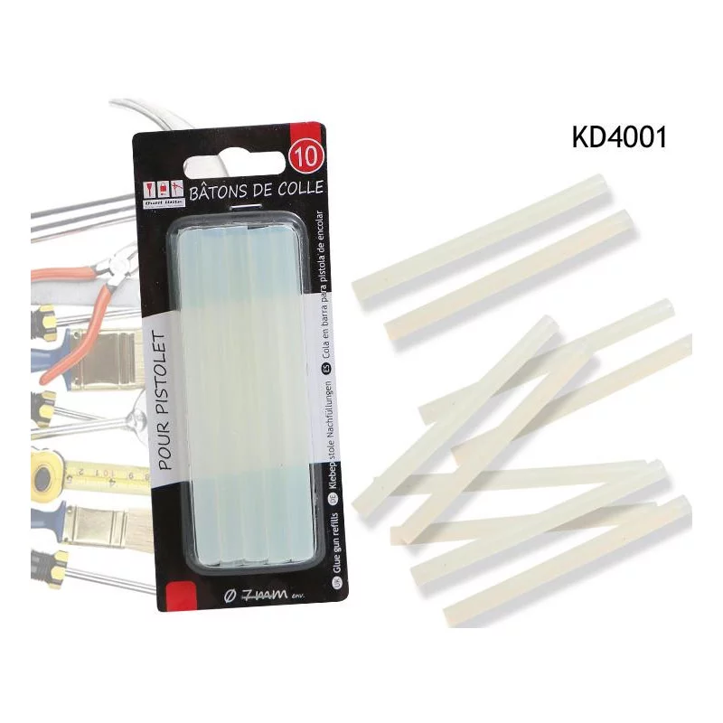 RECHARGES PISTOLET COLLE X10