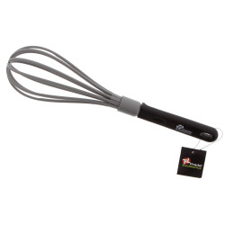FOUET NYLON GRIS NOIR 30CM