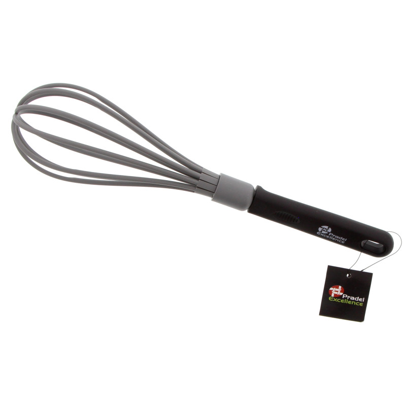 FOUET NYLON GRIS NOIR 30CM