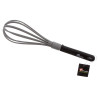 FOUET NYLON GRIS NOIR 30CM