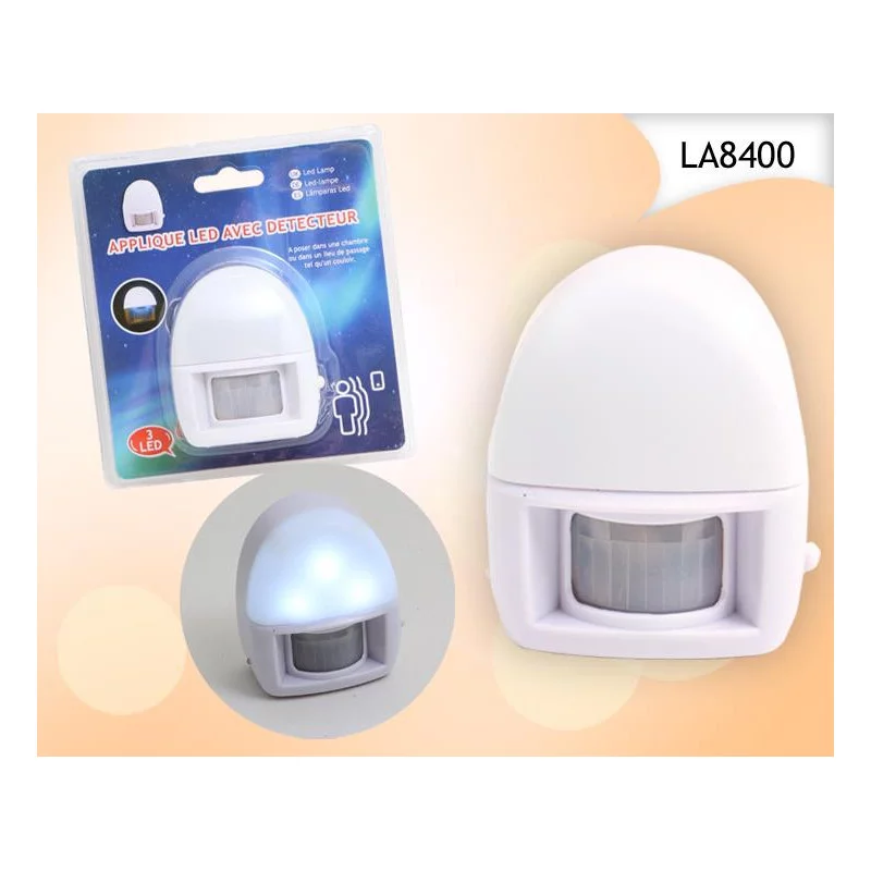 APPLIQUE LED + DETECTEUR