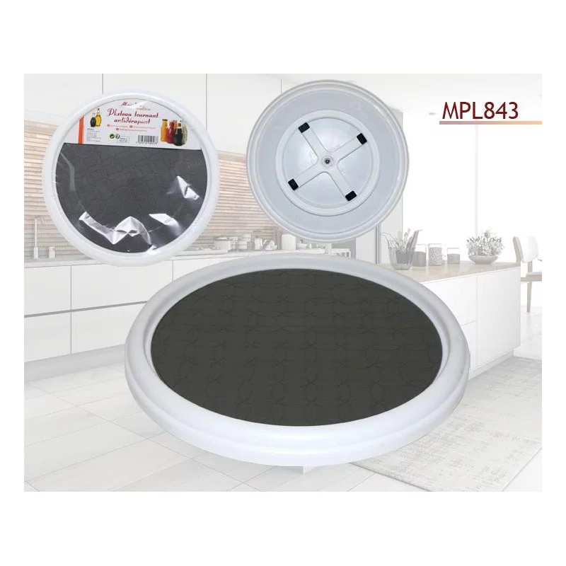 PLATEAU TOURNANT ANTIDERAPANT D31CM