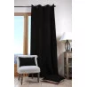 DUO UNI RIDEAU 135X240 CM NOIR
