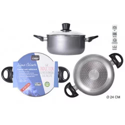 FAITOUT ALU A-ADH INDUC D24/2.5 GRIS