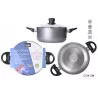 FAITOUT ALU A-ADH INDUC D24/2.5 GRIS