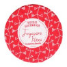 COUVRE POT ROUGE D19 JOY FETES