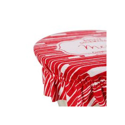 COUVRE POT ROUGE D19CM MERCI