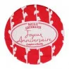 COUVRE POT ROUGE D19 JOY ANNIV