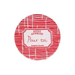 COUVRE POT ROUGE D19 POUR TOI