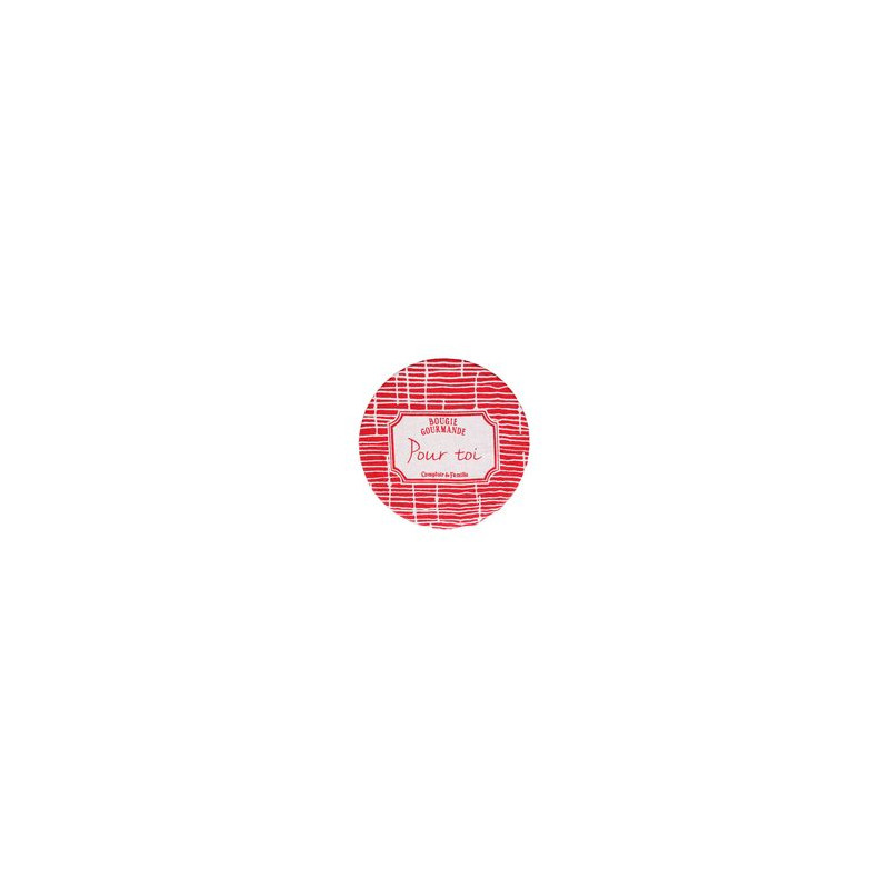 COUVRE POT ROUGE D19 POUR TOI