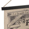TOILE NOIR ET BLANC CORSAGE 80X100cm