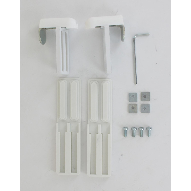 SUPPORTS POUR FENÊTRE À AÉRATION BLANC X2