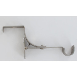 SUPPORT TRINGLE D20 ARGENT MAT POUR CAIS
