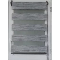 STORE 60X150CM GRIS CHINE ENROULEUR LUM