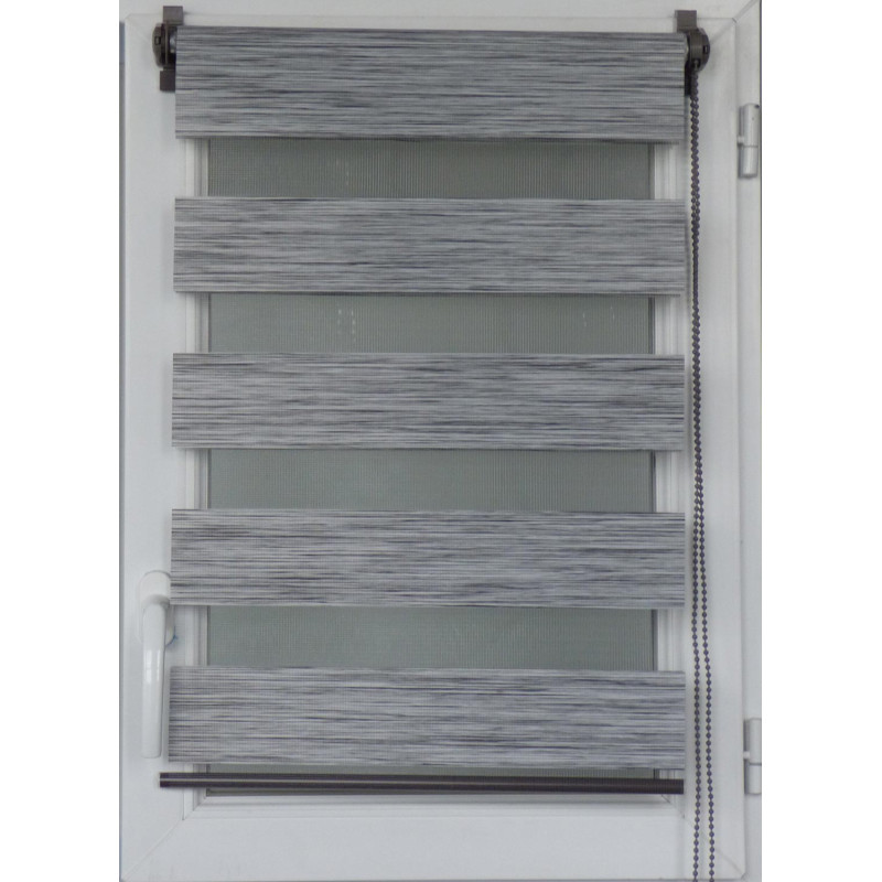 STORE 90X150CM GRIS CHINE ENROULEUR LUM