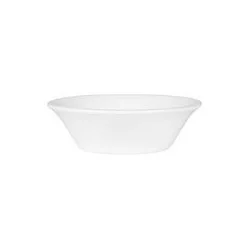 SALADIER BLANC EN FAÏENCE D30cm CONSTANCE
