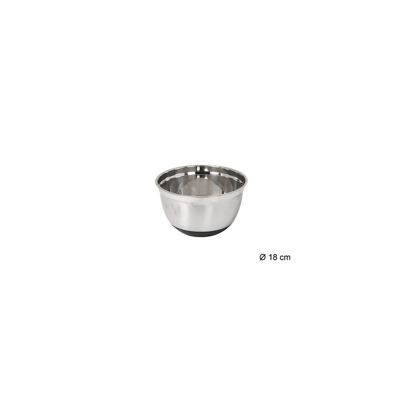 BOL INOX A-GLISSE 18CM