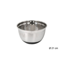 BOL INOX ANTI-GLISSE 21CM