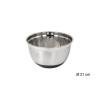 BOL INOX ANTI-GLISSE 21CM