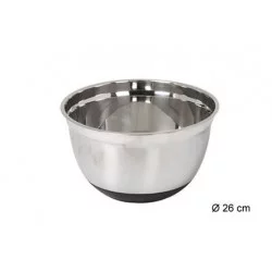 BOL INOX ANTI-GLISSE 25CM