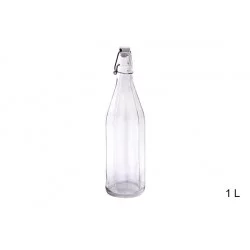 BOUTEILLE 1L POLYGONE VERRE