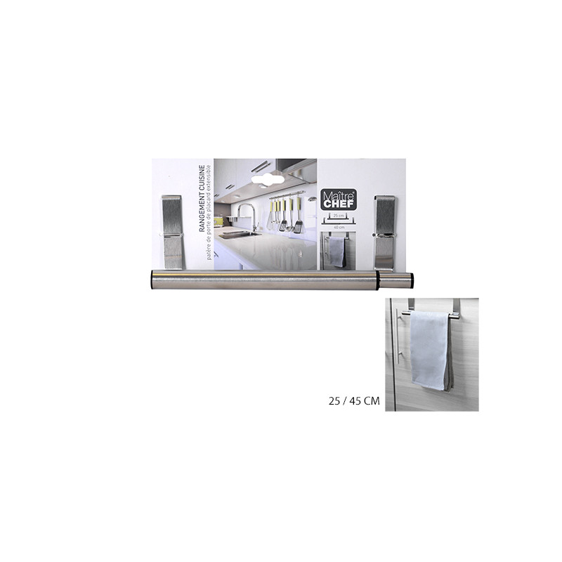 PATERE PORTE-TORCHON EXTENS. 25/40X8X9