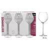 3 VERRES A PIED SOMMELIER 35CL