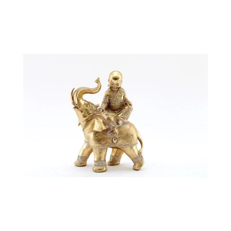 BOUDDHA SUR ELEPHANT 26CM
