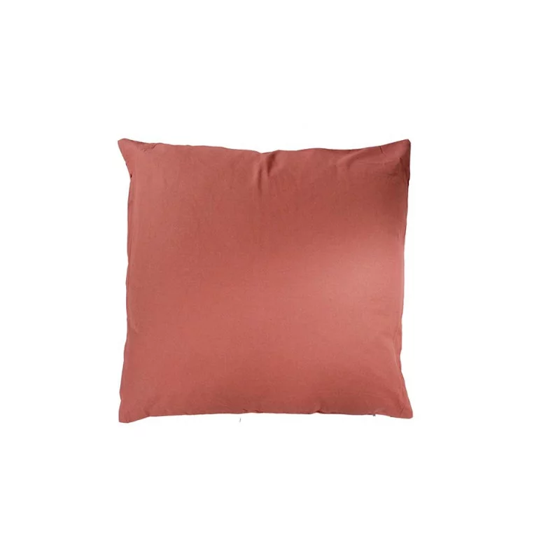 COUSSIN 40X40CM TERRE CUITE COTON