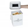 POUBELLE DE COMPOSTAGE EN METAL 5L POUBELLE DE COMPOSTAGE EN METAL 5L