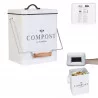 POUBELLE DE COMPOSTAGE EN METAL 5L