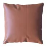 COUSSIN ZIP DOUBLE FACE ASPECT CUIR CAME