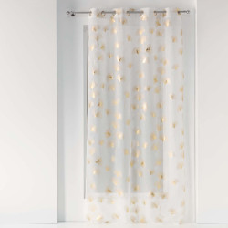 VOILAGE GINKGOLD 140x240CM VOILE SABL
