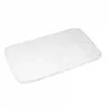 TAPIS SOFTNESS BLANC 50 x 80 CM MICROFIB