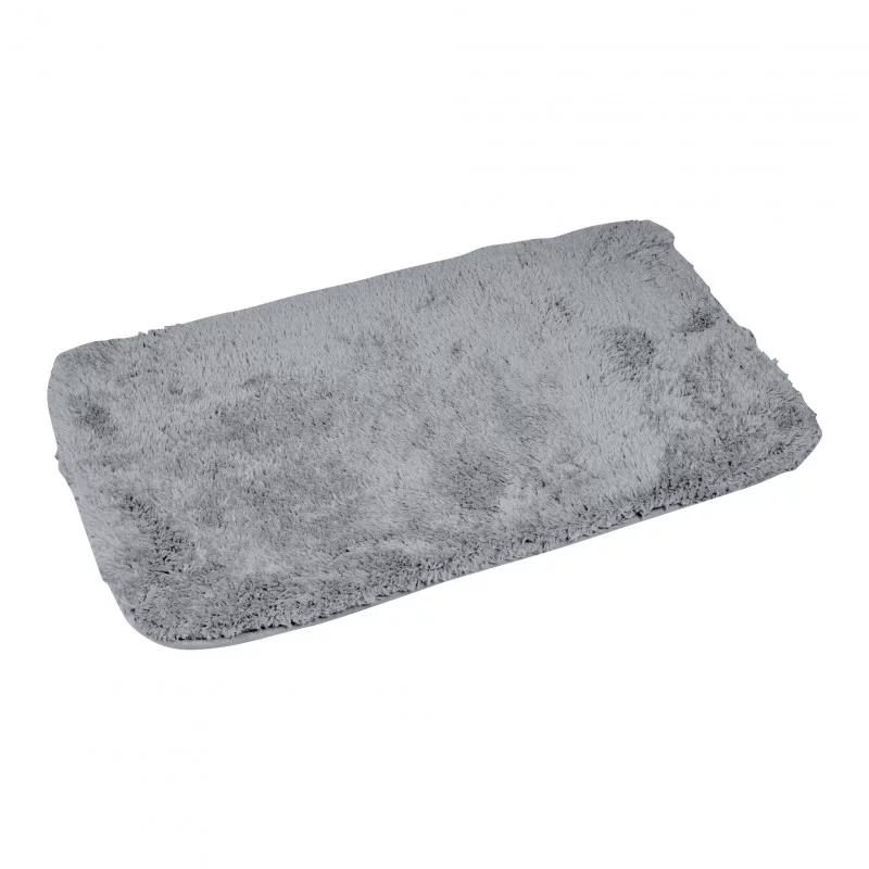 TAPIS SOFTNESS GRIS CLAIR 50 x 80 CM MIC