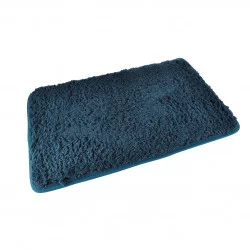 TAPIS SOFTNESS BLEU EMERAUDE 50 x 80 CM