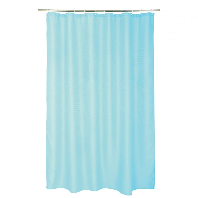 RIDEAU DE DOUCHE QUARTZ BLEU EMERAUDE AV