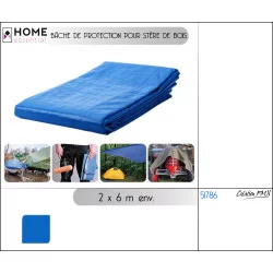 BACHE DE PROTECTION 2 X 6 M ENV. POUR ST