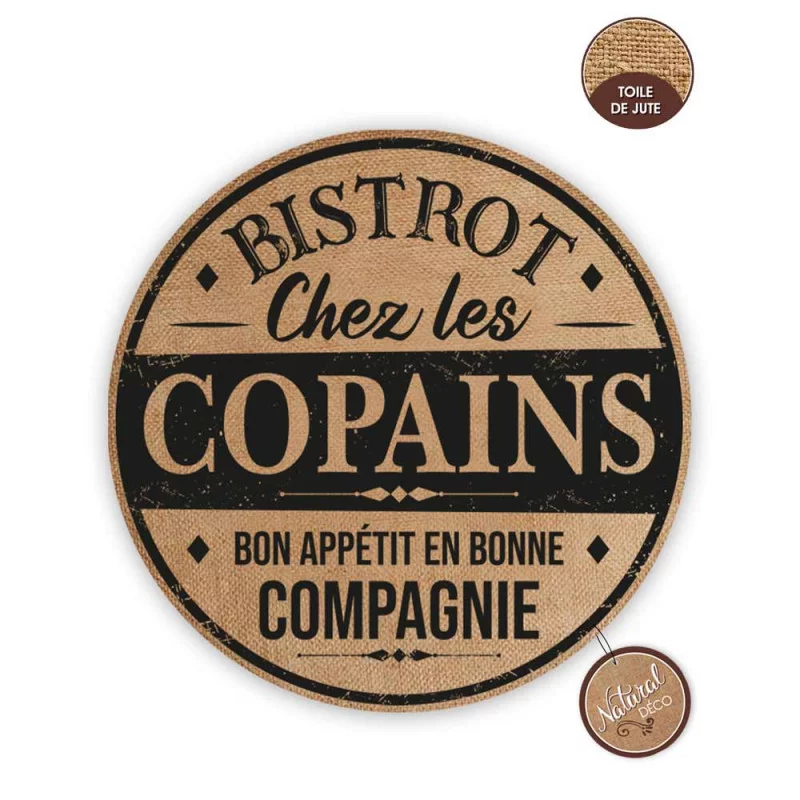 SET DE TABLE BISTROT...COPAINS