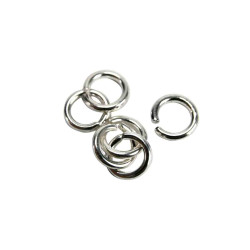 100 ANNEAUX DE LIAISON RONDS DIAM. 7 MM