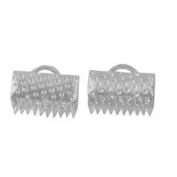 18 EMBOUTS PLATS POUR RUBAN OU MULTIFILS