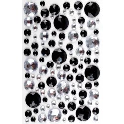 SET DE 106 STRASS CRISTAL ADHéSIFS FORM