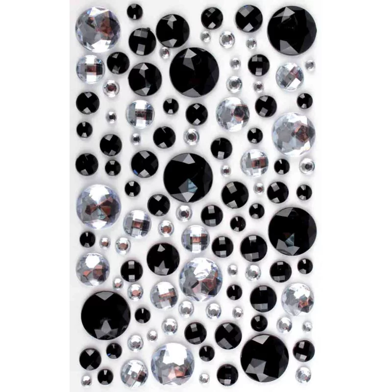 SET DE 106 STRASS CRISTAL ADHéSIFS FORM