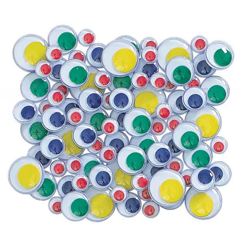 SACHET YEUX MOBILES COULEURS 8 MM 46 -1